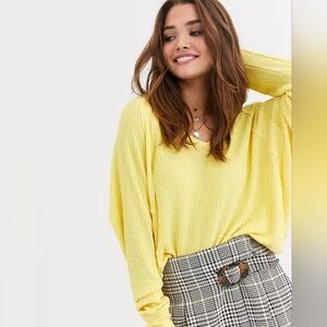 We The Free | Santa Clara relaxed long sleeved thermal top, Size S